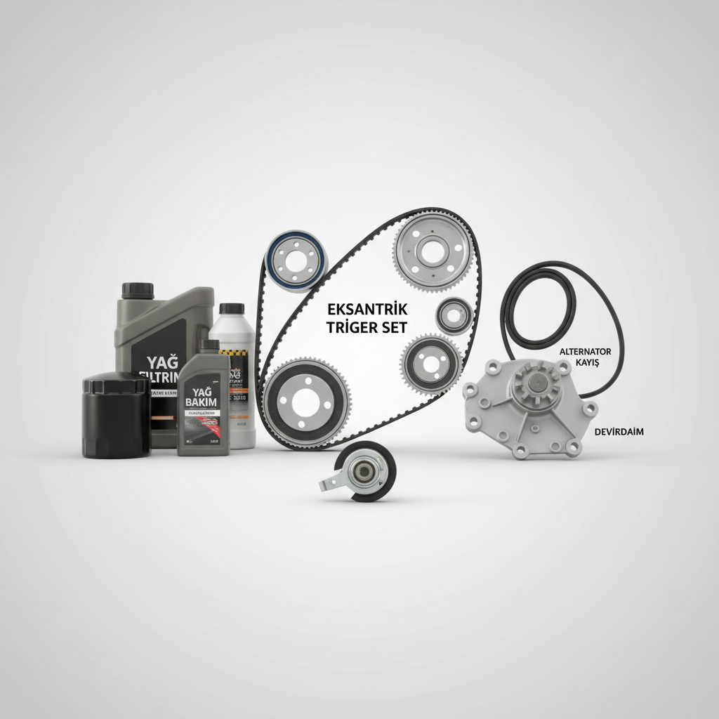 Filtre - Yağ Bakım - Eksantrik Triger Set - Devirdaim - Alternatör Kayış - Termostat